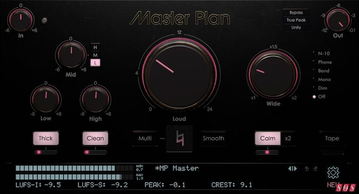 Musik Hack update Master Plan plug-in